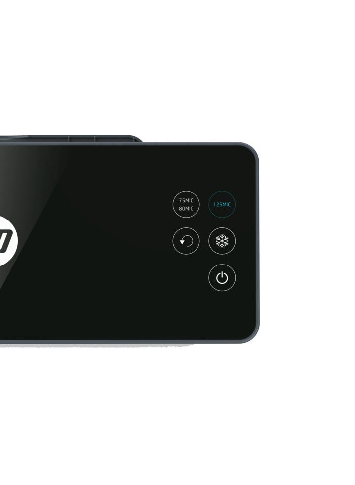 HP Pro Laminator 600 A4 Office Laminator Machines, Hot/Cold Lamination, Business Cards to A4 Sheets, 75/80-125mic - 3163 Black - Image 4