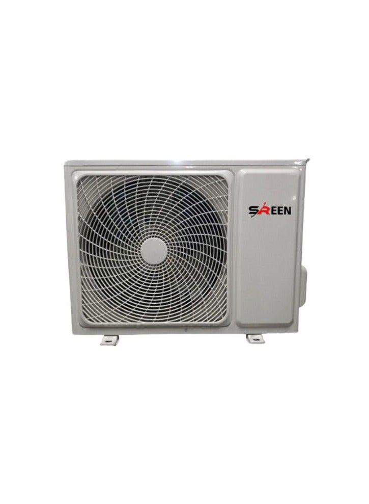سرين 12,400 BTU Split Air Conditioner SREEN 12HS white  - Image 2