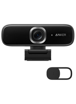 Anker PowerConf C300 Smart Full HD, AI-Powered Framing & Autofocus, 1080p Webcam with Noise-Cancelling Microphones, Adjustable FoV, HDR, 60 FPS, Low-Light Correction, Zoom Certified Black - pnsku/N70164837V/45/_/1742971870/01f5be5f-217f-4b64-8684-30651033ccaf