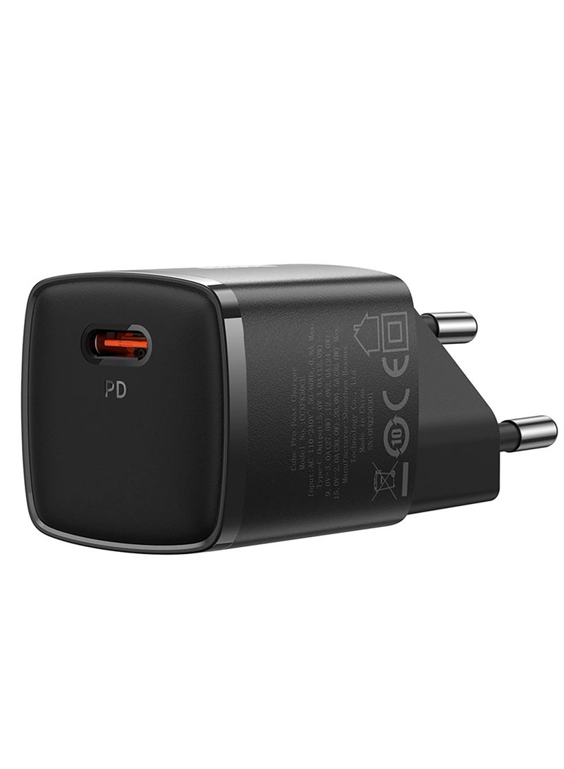 بيسوس Cube Pro Fast Charger 1C 30W EU Black - Image 4