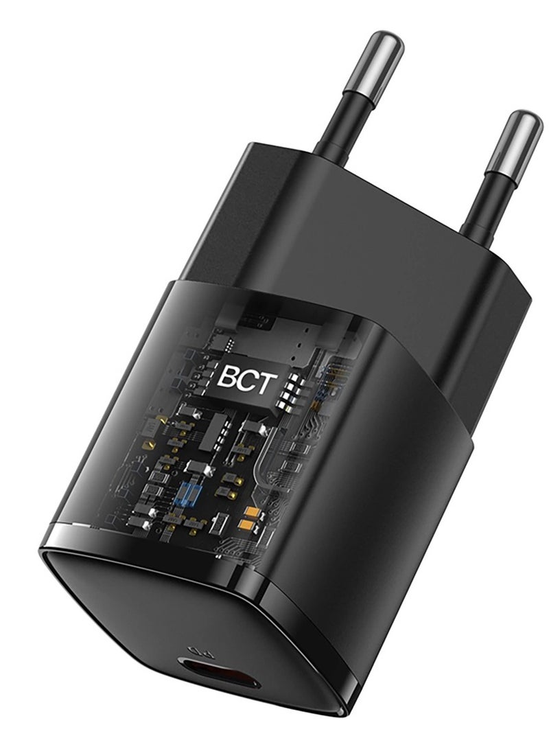 بيسوس Cube Pro Fast Charger 1C 30W EU Black - Image 3