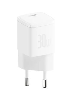 بيسوس OS-Baseus Cube Pro Fast Charger 1C 30W EU White  - Image 1