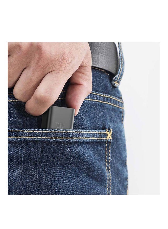 بيسوس Super Si Quick Charger 1C 20W EU Black - Image 2