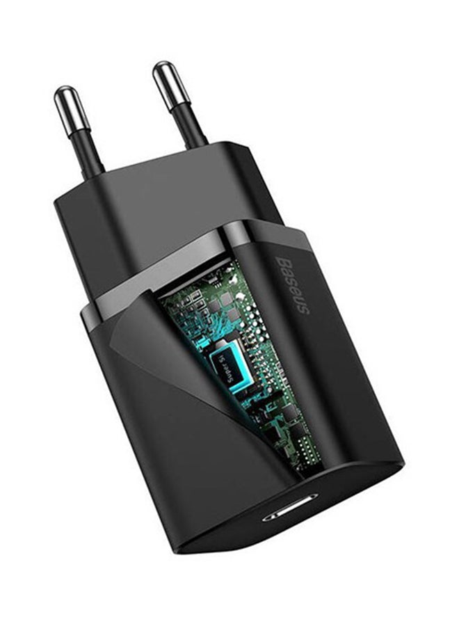 بيسوس Super Si Quick Charger 1C 20W EU Black - Image 4