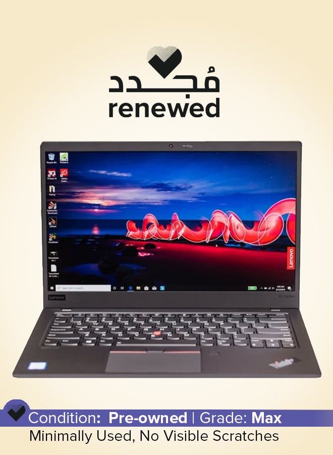 Lenovo Renewed - ThinkPad X1 Carbon Gen 7 Laptop With 14-Inch Touch Full HD  Display,Intel Core i5-8365U/Quad Core/8th Gen/16GB RAM/256GB SSD/‎Intel HD 630 Graphics/Windows 10 Pro English Deep Black  - Image 1