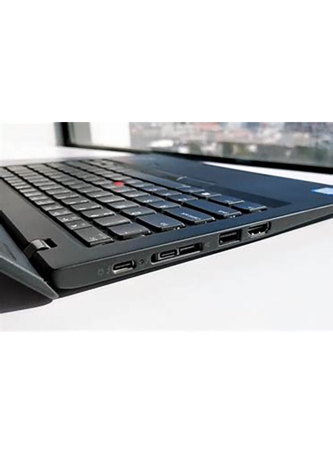 لينوفو Renewed - ThinkPad X1 Carbon Gen 6 Laptop With 14-Inch Full HD Display,Intel Core i5-8350U/Quad Core/8th Gen/16GB RAM/256GB SSD/‎Intel HD 630 Graphics/Windows 10 Pro English Deep Black  - Image 5