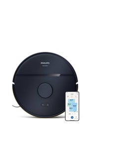 Philips 2000 Series Robot Vacuum Cleaner,Daily wet & dry cleaning ,Carpet boost,LDS radar technology offering 360-degree scanning,connected HomeRun App 15 W XU2000/10 Navy  - Image 2