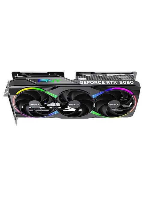 NVIDIA GeForce RTX 5080 16GB GDDR7 OC EPIC-X RGB Graphics Card, DLSS 4 Grey