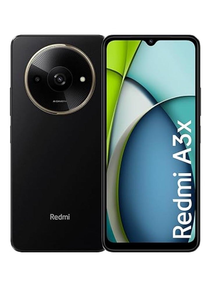شاومي Redmi A3X Dual SIM Midnight Black 4GB RAM 128GB 4G - Middle East Version  - Image 1