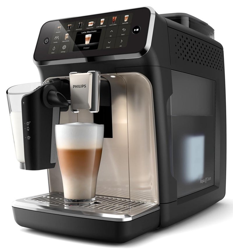 فيليبس سلسلة 5500 ماكينة إسبرسو أوتوماتيكية بالكامل، 20 وصفة لذيذة من القهوة الساخنة والباردة - Image 1
