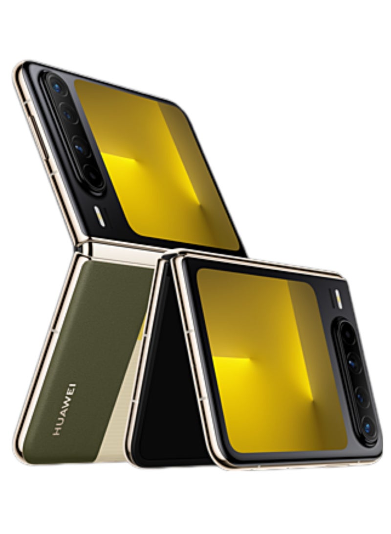 Huawei Pura X Foldable Phone 1TB 16GB RAM Green With 6.3-Inch 16:10 Wide Inner Screen HarmonyOS 5.0.1 and boasts a 6.3-inch internal OLED LTPO 2.0 display with a 1,320x2,120 pixels resolution, 120Hz refresh rate |50 MP, f/1.6, 23mm (wide), PDAF, OIS |4720 mAh Battery Chinese Version