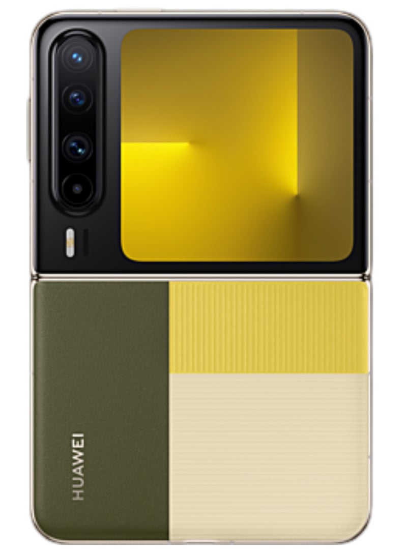 Huawei Pura X Foldable Phone 1TB 16GB RAM Green With 6.3-Inch 16:10 Wide Inner Screen HarmonyOS 5.0.1 and boasts a 6.3-inch internal OLED LTPO 2.0 display with a 1,320x2,120 pixels resolution, 120Hz refresh rate |50 MP, f/1.6, 23mm (wide), PDAF, OIS |4720 mAh Battery Chinese Version