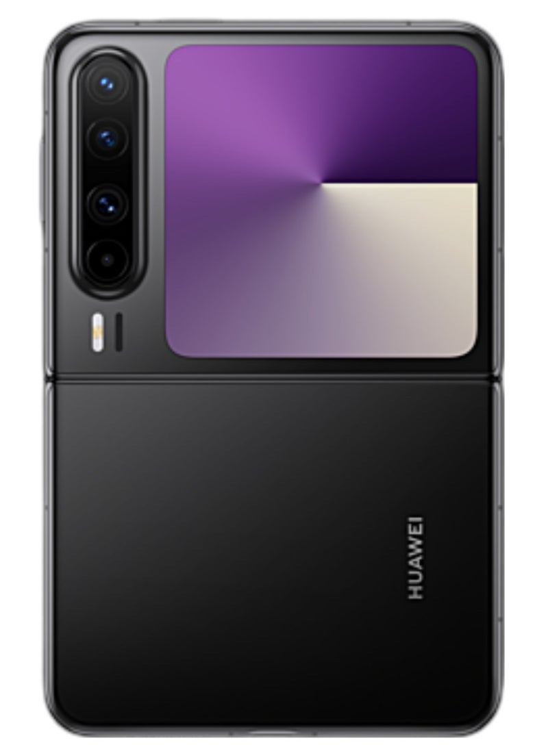 HUAWEI - Huawei Pura X Foldable Phone 1TB 16GB RAM Black With 6.3-Inch 16:10 Wide Inner Screen HarmonyOS 5.0.1 and boasts a 6.3-inch internal OLED LTPO 2.0 display with a 1,320x2,120 pixels resolution, 120Hz refresh rate |50 MP, f/1.6, 23mm (wide), PDAF, OIS |4720 mAh Battery Chinese Version - Image 1