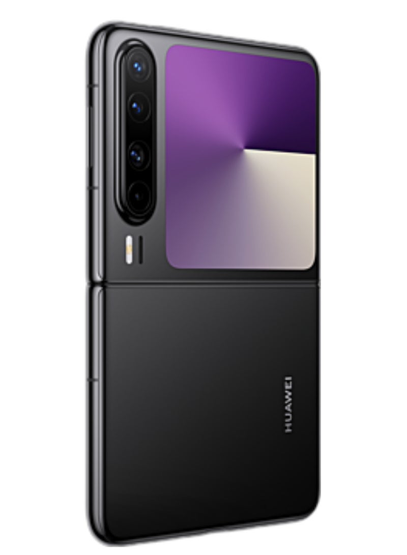 HUAWEI - Huawei Pura X Foldable Phone 1TB 16GB RAM Black With 6.3-Inch 16:10 Wide Inner Screen HarmonyOS 5.0.1 and boasts a 6.3-inch internal OLED LTPO 2.0 display with a 1,320x2,120 pixels resolution, 120Hz refresh rate |50 MP, f/1.6, 23mm (wide), PDAF, OIS |4720 mAh Battery Chinese Version - Image 1