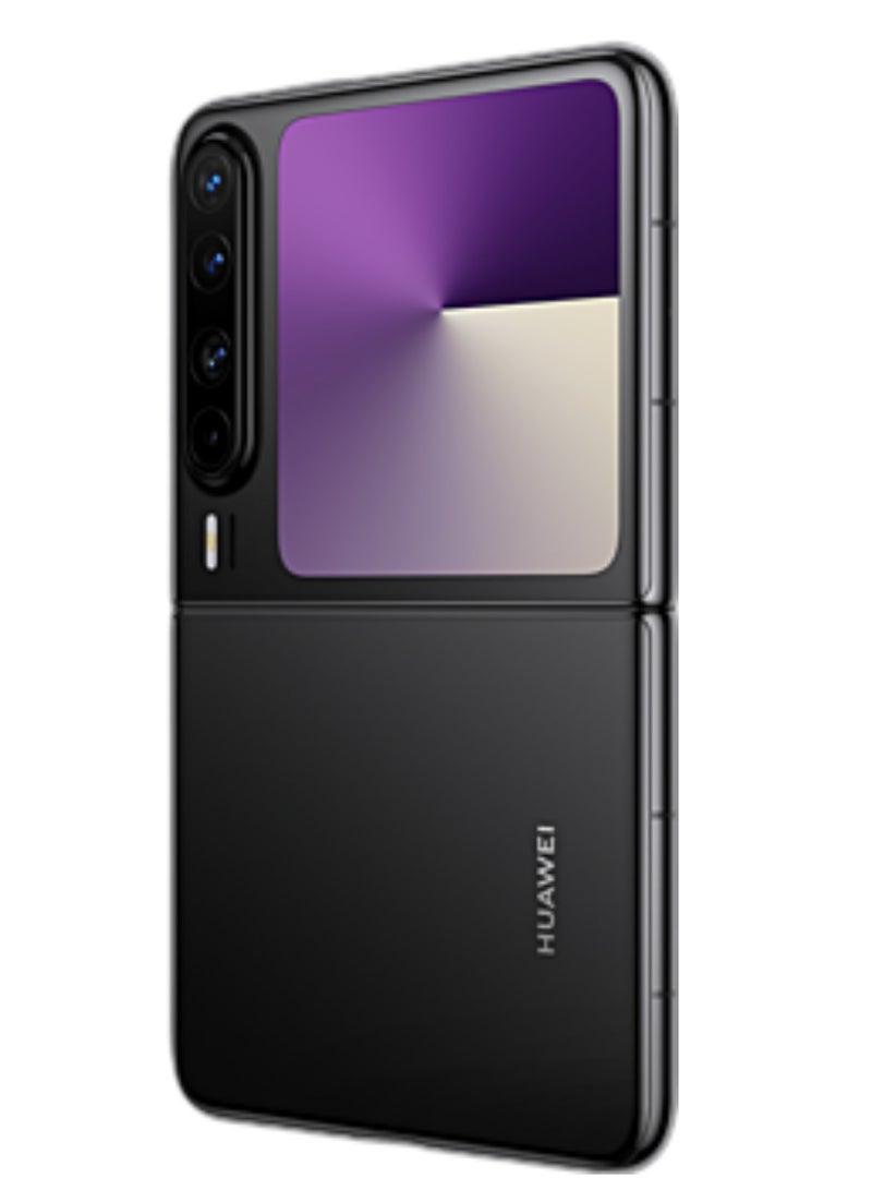HUAWEI - Huawei Pura X Foldable Phone 1TB 16GB RAM Black With 6.3-Inch 16:10 Wide Inner Screen HarmonyOS 5.0.1 and boasts a 6.3-inch internal OLED LTPO 2.0 display with a 1,320x2,120 pixels resolution, 120Hz refresh rate |50 MP, f/1.6, 23mm (wide), PDAF, OIS |4720 mAh Battery Chinese Version - Image 1
