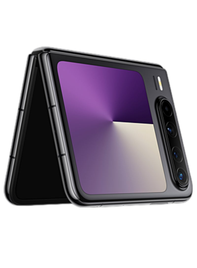 HUAWEI - Huawei Pura X Foldable Phone 1TB 16GB RAM Black With 6.3-Inch 16:10 Wide Inner Screen HarmonyOS 5.0.1 and boasts a 6.3-inch internal OLED LTPO 2.0 display with a 1,320x2,120 pixels resolution, 120Hz refresh rate |50 MP, f/1.6, 23mm (wide), PDAF, OIS |4720 mAh Battery Chinese Version - Image 1