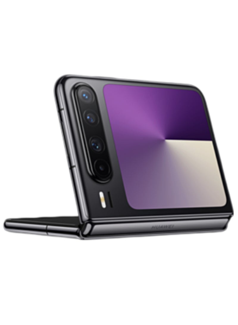 HUAWEI - Huawei Pura X Foldable Phone 1TB 16GB RAM Black With 6.3-Inch 16:10 Wide Inner Screen HarmonyOS 5.0.1 and boasts a 6.3-inch internal OLED LTPO 2.0 display with a 1,320x2,120 pixels resolution, 120Hz refresh rate |50 MP, f/1.6, 23mm (wide), PDAF, OIS |4720 mAh Battery Chinese Version - Image 1