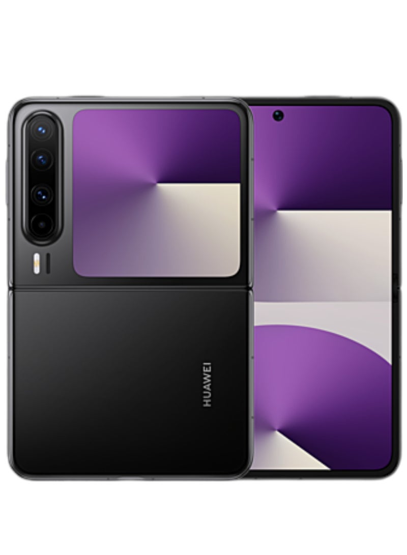Huawei Pura X Foldable Phone 512GB 16GB RAM Black With 6.3-Inch 16:10 Wide Inner Screen HarmonyOS 5.0.1 and boasts a 6.3-inch internal OLED LTPO 2.0 display with a 1,320x2,120 pixels resolution, 120Hz refresh rate |50 MP, f/1.6, 23mm (wide), PDAF, OIS |4720 mAh Battery Chinese Version