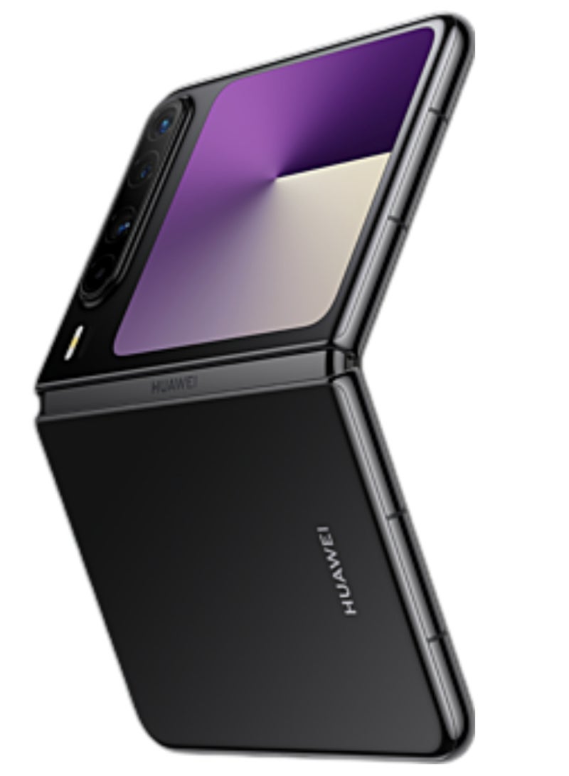 HUAWEI - Huawei Pura X Foldable Phone 512GB 12GB RAM Black With 6.3-Inch 16:10 Wide Inner Screen HarmonyOS 5.0.1 and boasts a 6.3-inch internal OLED LTPO 2.0 display with a 1,320x2,120 pixels resolution, 120Hz refresh rate |50 MP, f/1.6, 23mm (wide), PDAF, OIS |4720 mAh Battery Chinese Version - Image 1