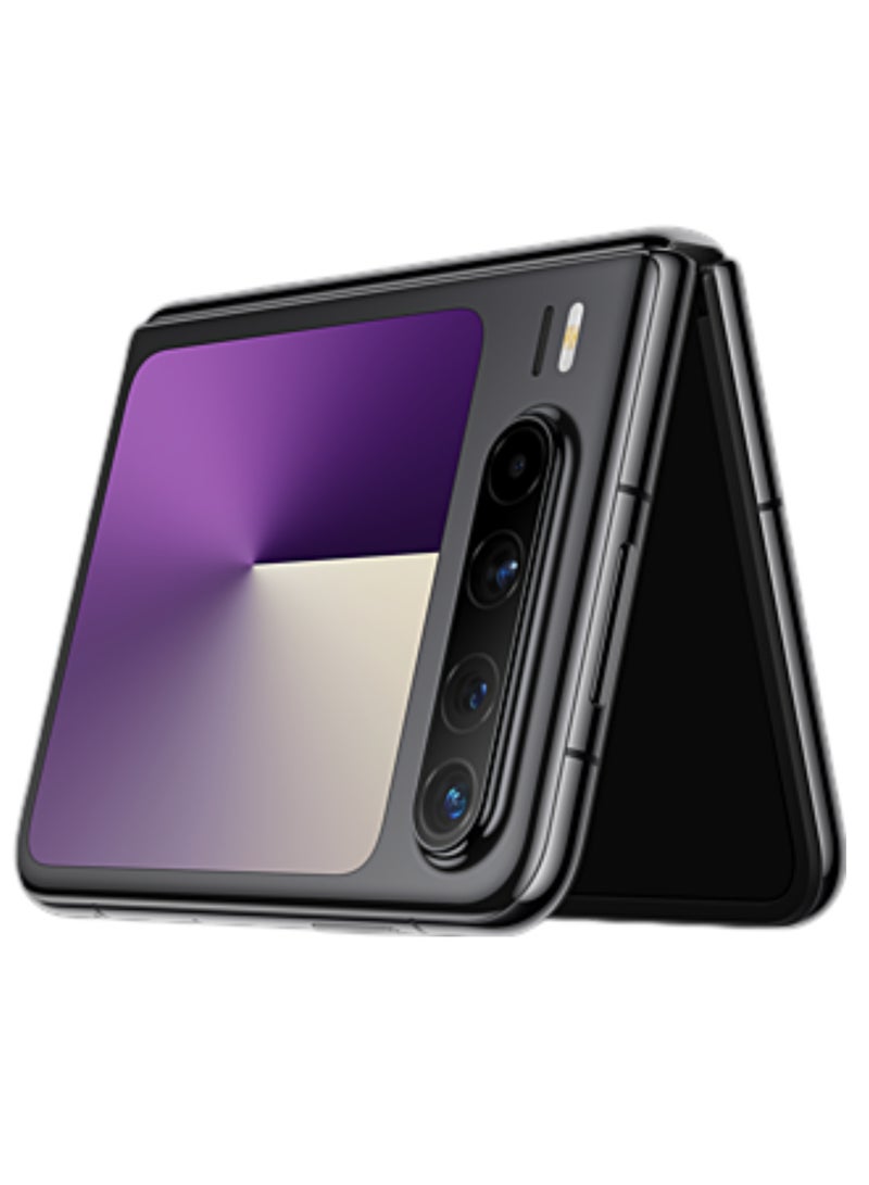HUAWEI - Huawei Pura X Foldable Phone 512GB 12GB RAM Black With 6.3-Inch 16:10 Wide Inner Screen HarmonyOS 5.0.1 and boasts a 6.3-inch internal OLED LTPO 2.0 display with a 1,320x2,120 pixels resolution, 120Hz refresh rate |50 MP, f/1.6, 23mm (wide), PDAF, OIS |4720 mAh Battery Chinese Version - Image 1