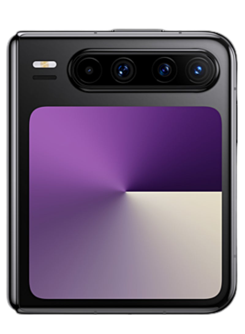 HUAWEI - Huawei Pura X Foldable Phone 512GB 12GB RAM Black With 6.3-Inch 16:10 Wide Inner Screen HarmonyOS 5.0.1 and boasts a 6.3-inch internal OLED LTPO 2.0 display with a 1,320x2,120 pixels resolution, 120Hz refresh rate |50 MP, f/1.6, 23mm (wide), PDAF, OIS |4720 mAh Battery Chinese Version - Image 1