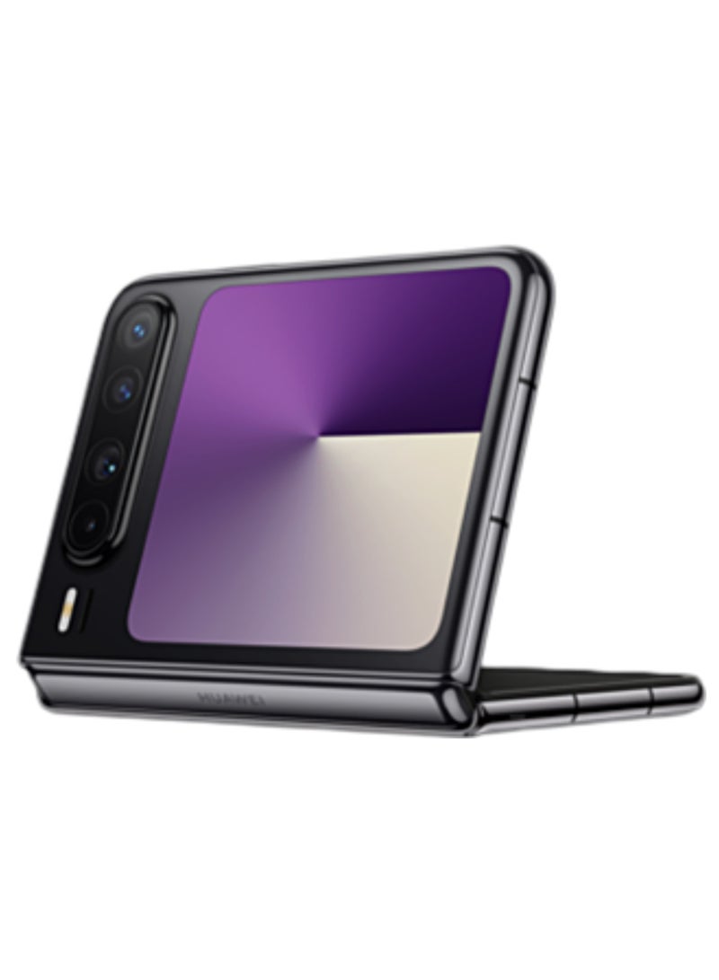 HUAWEI - Huawei Pura X Foldable Phone 512GB 12GB RAM Black With 6.3-Inch 16:10 Wide Inner Screen HarmonyOS 5.0.1 and boasts a 6.3-inch internal OLED LTPO 2.0 display with a 1,320x2,120 pixels resolution, 120Hz refresh rate |50 MP, f/1.6, 23mm (wide), PDAF, OIS |4720 mAh Battery Chinese Version - Image 1