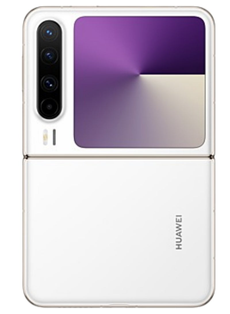 HUAWEI - Huawei Pura X Foldable Phone 512GB 16GB RAM White With 6.3-Inch 16:10 Wide Inner Screen HarmonyOS 5.0.1 and boasts a 6.3-inch internal OLED LTPO 2.0 display with a 1,320x2,120 pixels resolution, 120Hz refresh rate |50 MP, f/1.6, 23mm (wide), PDAF, OIS |4720 mAh Battery Chinese Version - Image 1