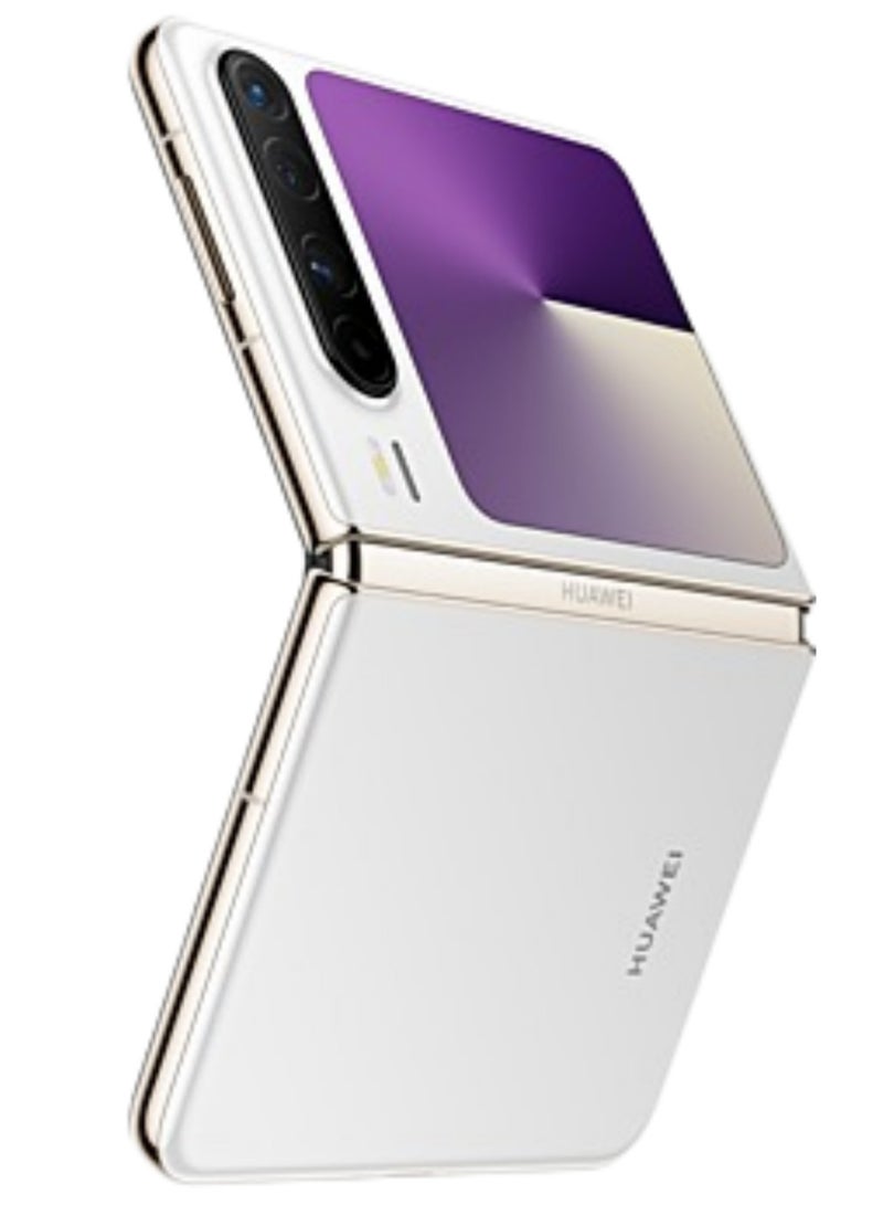HUAWEI - Huawei Pura X Foldable Phone 512GB 16GB RAM White With 6.3-Inch 16:10 Wide Inner Screen HarmonyOS 5.0.1 and boasts a 6.3-inch internal OLED LTPO 2.0 display with a 1,320x2,120 pixels resolution, 120Hz refresh rate |50 MP, f/1.6, 23mm (wide), PDAF, OIS |4720 mAh Battery Chinese Version - Image 1