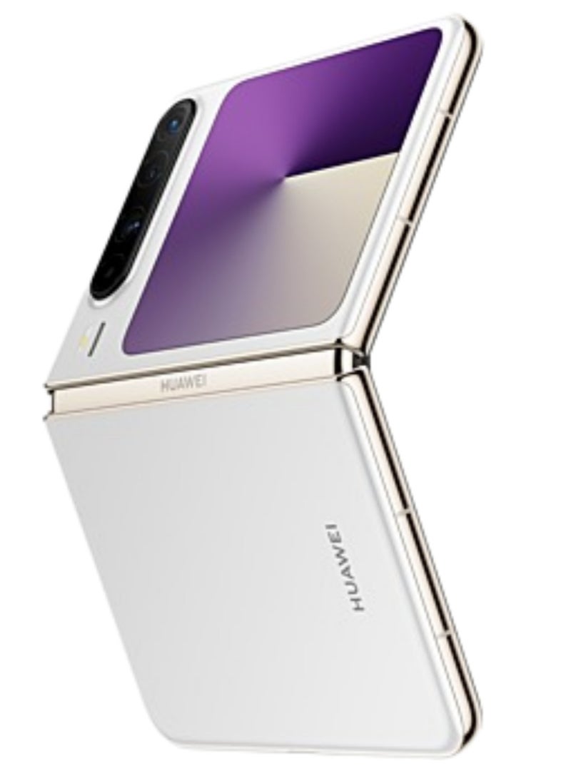 HUAWEI - Huawei Pura X Foldable Phone 512GB 16GB RAM White With 6.3-Inch 16:10 Wide Inner Screen HarmonyOS 5.0.1 and boasts a 6.3-inch internal OLED LTPO 2.0 display with a 1,320x2,120 pixels resolution, 120Hz refresh rate |50 MP, f/1.6, 23mm (wide), PDAF, OIS |4720 mAh Battery Chinese Version - Image 1