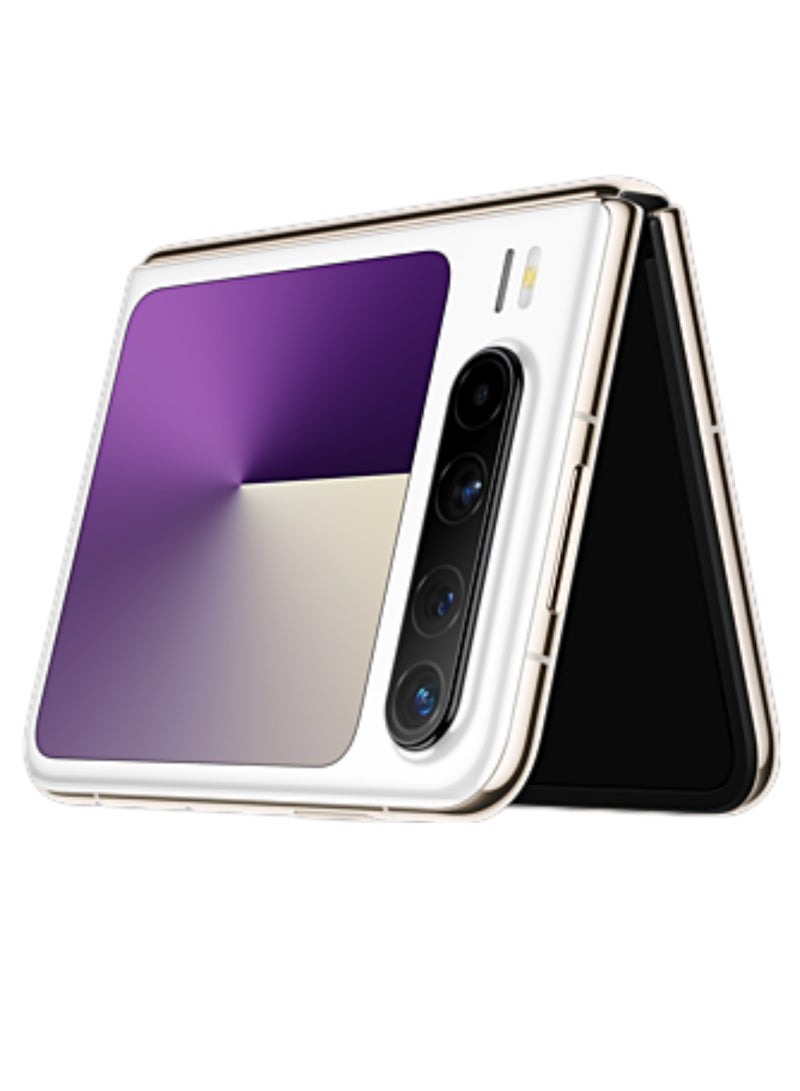 HUAWEI - Huawei Pura X Foldable Phone 512GB 16GB RAM White With 6.3-Inch 16:10 Wide Inner Screen HarmonyOS 5.0.1 and boasts a 6.3-inch internal OLED LTPO 2.0 display with a 1,320x2,120 pixels resolution, 120Hz refresh rate |50 MP, f/1.6, 23mm (wide), PDAF, OIS |4720 mAh Battery Chinese Version - Image 1