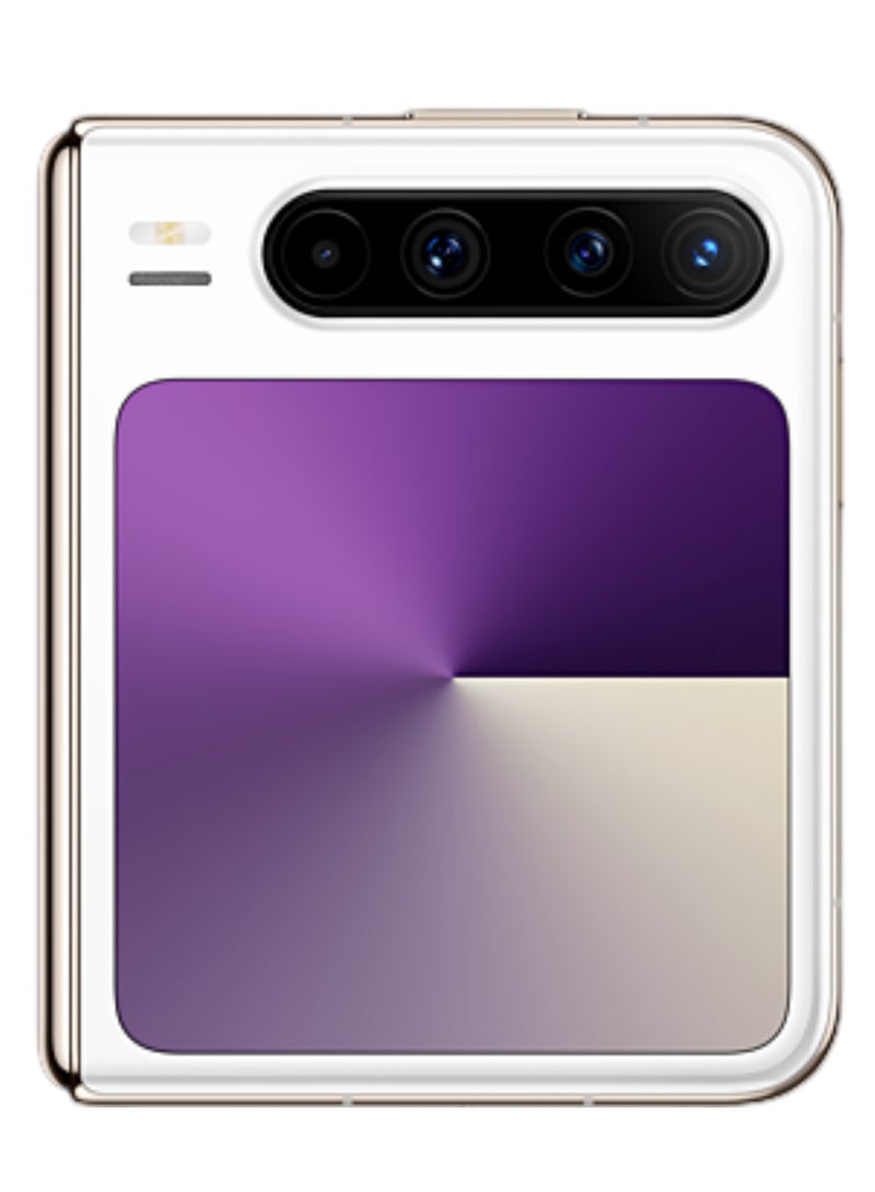 HUAWEI - Huawei Pura X Foldable Phone 512GB 16GB RAM White With 6.3-Inch 16:10 Wide Inner Screen HarmonyOS 5.0.1 and boasts a 6.3-inch internal OLED LTPO 2.0 display with a 1,320x2,120 pixels resolution, 120Hz refresh rate |50 MP, f/1.6, 23mm (wide), PDAF, OIS |4720 mAh Battery Chinese Version - Image 1