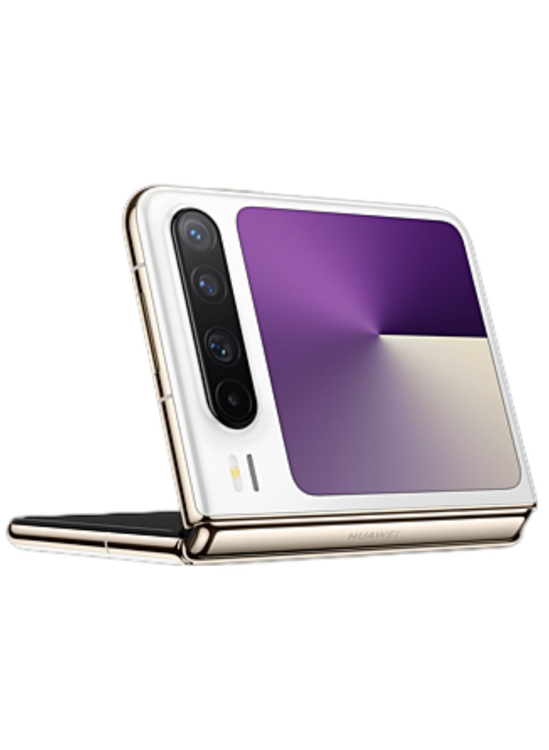 HUAWEI - Huawei Pura X Foldable Phone 512GB 16GB RAM White With 6.3-Inch 16:10 Wide Inner Screen HarmonyOS 5.0.1 and boasts a 6.3-inch internal OLED LTPO 2.0 display with a 1,320x2,120 pixels resolution, 120Hz refresh rate |50 MP, f/1.6, 23mm (wide), PDAF, OIS |4720 mAh Battery Chinese Version - Image 1