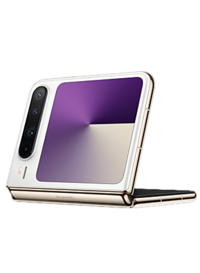 HUAWEI - Huawei Pura X Foldable Phone 512GB 16GB RAM White With 6.3-Inch 16:10 Wide Inner Screen HarmonyOS 5.0.1 and boasts a 6.3-inch internal OLED LTPO 2.0 display with a 1,320x2,120 pixels resolution, 120Hz refresh rate |50 MP, f/1.6, 23mm (wide), PDAF, OIS |4720 mAh Battery Chinese Version - Image 1