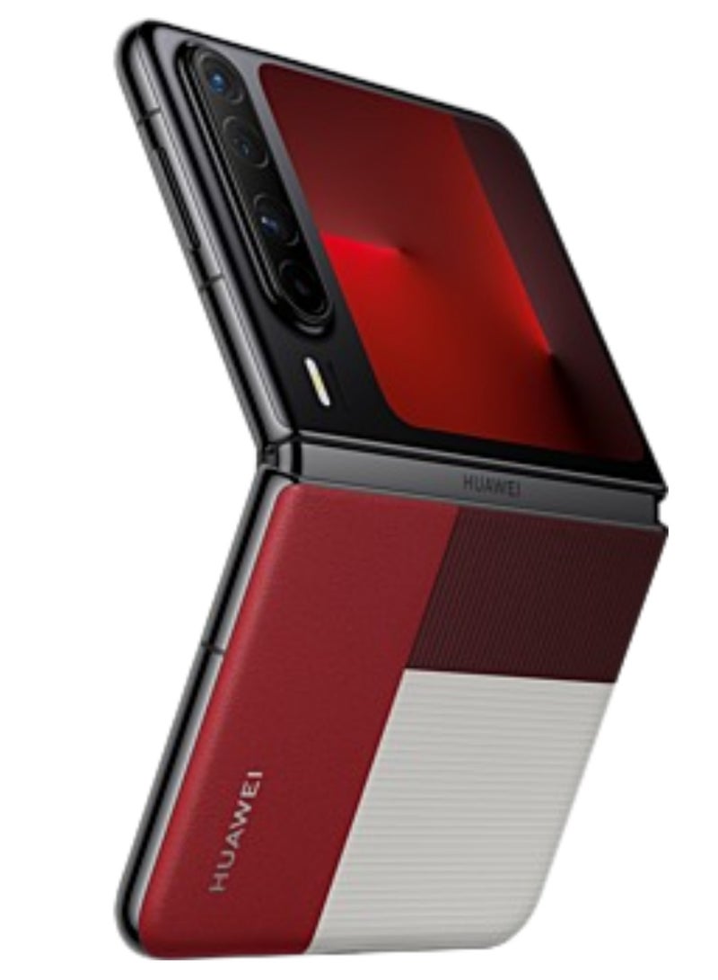 Huawei Pura X Foldable Phone 1TB 16GB RAM Red With 6.3-Inch 16:10 Wide Inner Screen HarmonyOS 5.0.1 and boasts a 6.3-inch internal OLED LTPO 2.0 display with a 1,320x2,120 pixels resolution, 120Hz refresh rate |50 MP, f/1.6, 23mm (wide), PDAF, OIS |4720 mAh Battery Chinese Version