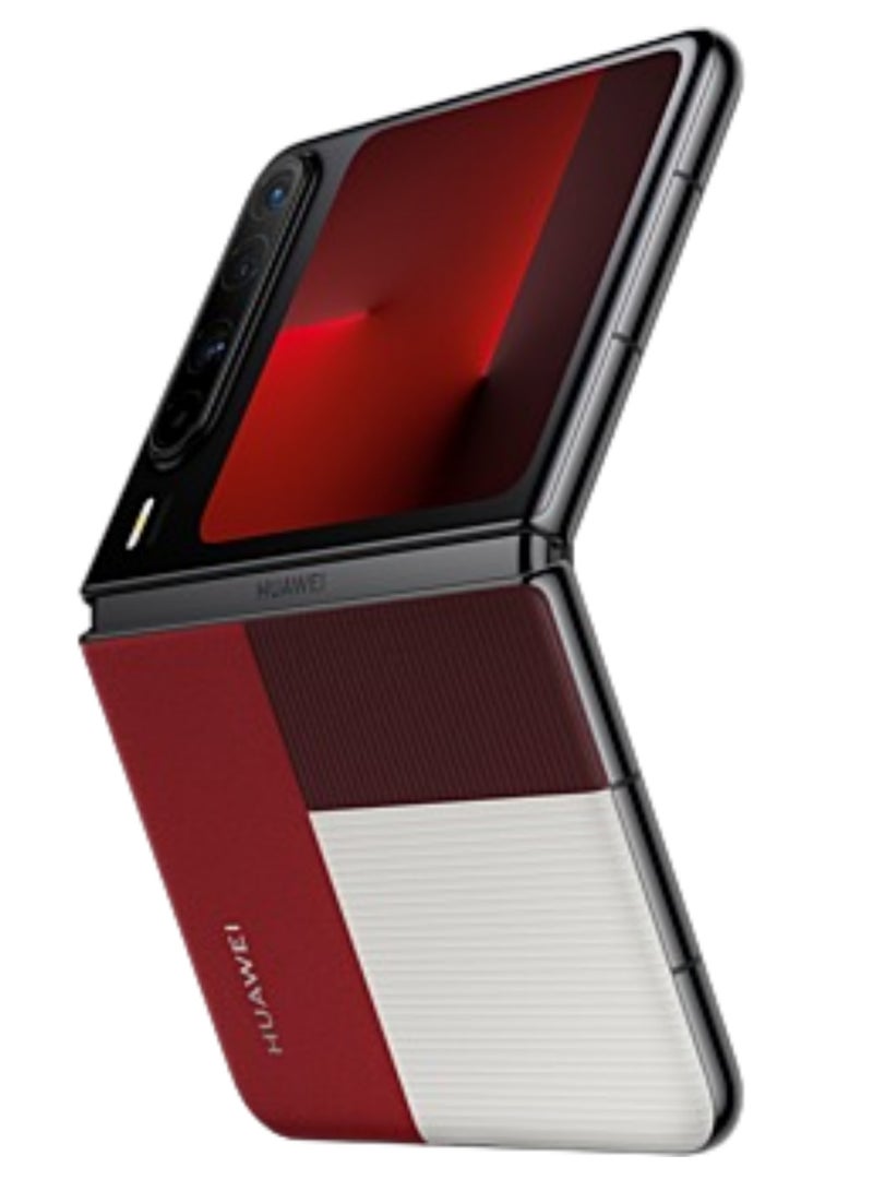 Huawei Pura X Foldable Phone 1TB 16GB RAM Red With 6.3-Inch 16:10 Wide Inner Screen HarmonyOS 5.0.1 and boasts a 6.3-inch internal OLED LTPO 2.0 display with a 1,320x2,120 pixels resolution, 120Hz refresh rate |50 MP, f/1.6, 23mm (wide), PDAF, OIS |4720 mAh Battery Chinese Version