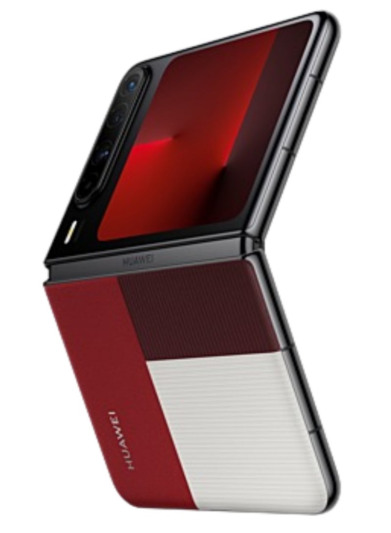 Huawei Pura X Foldable Phone 512GB 16GB RAM Red With 6.3-Inch 16:10 Wide Inner Screen HarmonyOS 5.0.1 and boasts a 6.3-inch internal OLED LTPO 2.0 display with a 1,320x2,120 pixels resolution, 120Hz refresh rate |50 MP, f/1.6, 23mm (wide), PDAF, OIS |4720 mAh Battery Chinese Version