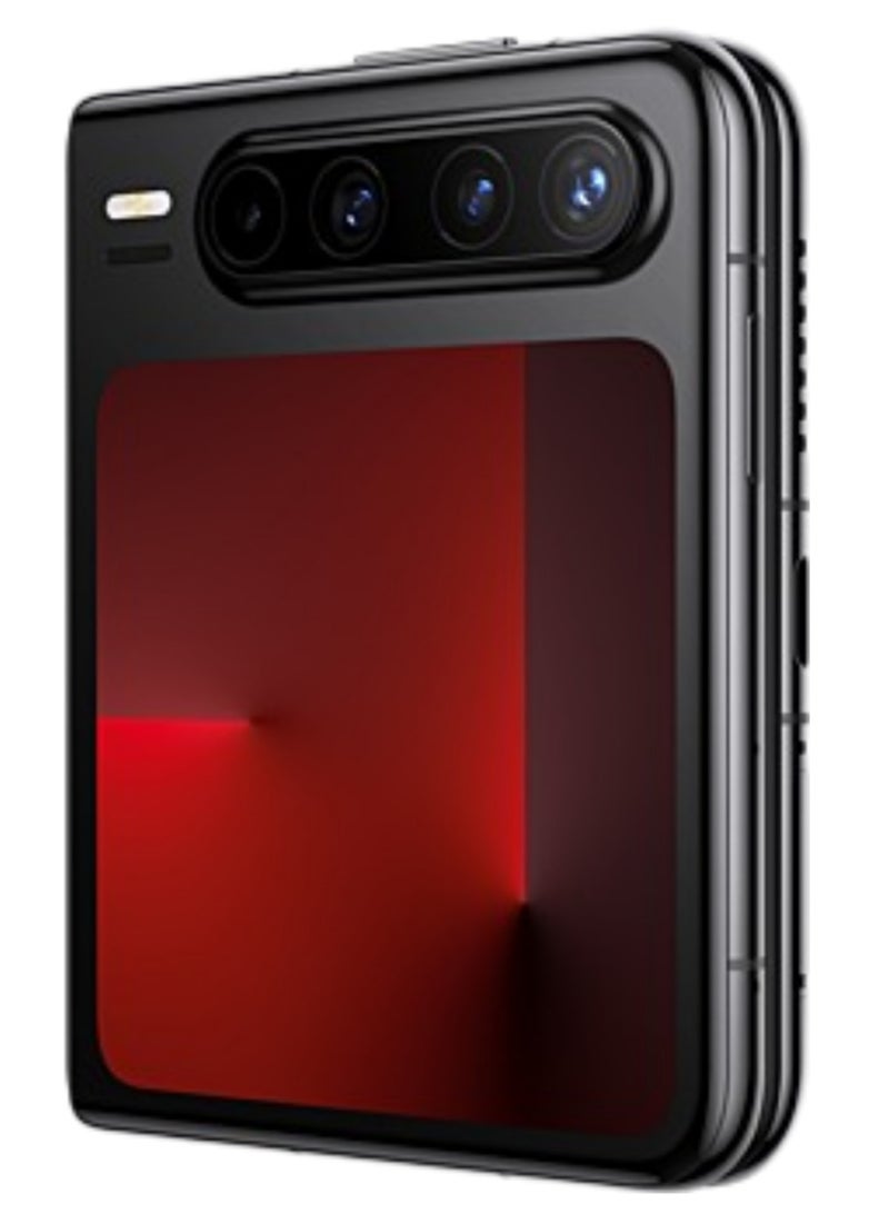 Huawei Pura X Foldable Phone 512GB 16GB RAM Red With 6.3-Inch 16:10 Wide Inner Screen HarmonyOS 5.0.1 and boasts a 6.3-inch internal OLED LTPO 2.0 display with a 1,320x2,120 pixels resolution, 120Hz refresh rate |50 MP, f/1.6, 23mm (wide), PDAF, OIS |4720 mAh Battery Chinese Version