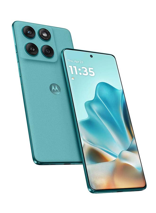 Motorola - Edge 60 Fusion 5G Dual SIM Pantone Amazonite 12GB RAM  256GB - Middle East Version - Image 1