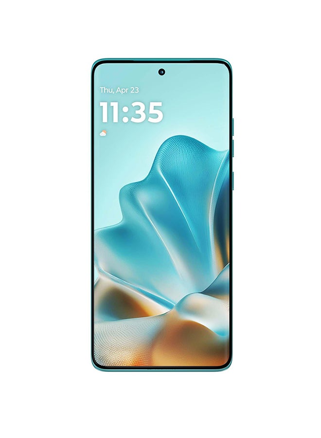 Motorola - Edge 60 Fusion 5G Dual SIM Pantone Amazonite 12GB RAM  256GB - Middle East Version - Image 1