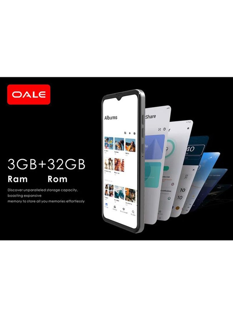 أوالي, S24+ Android Smartphone 32GB + 3GB 5MP+8MP Camera Dual SIM 3G Amber Yellow - Middle East Version  - Image 3