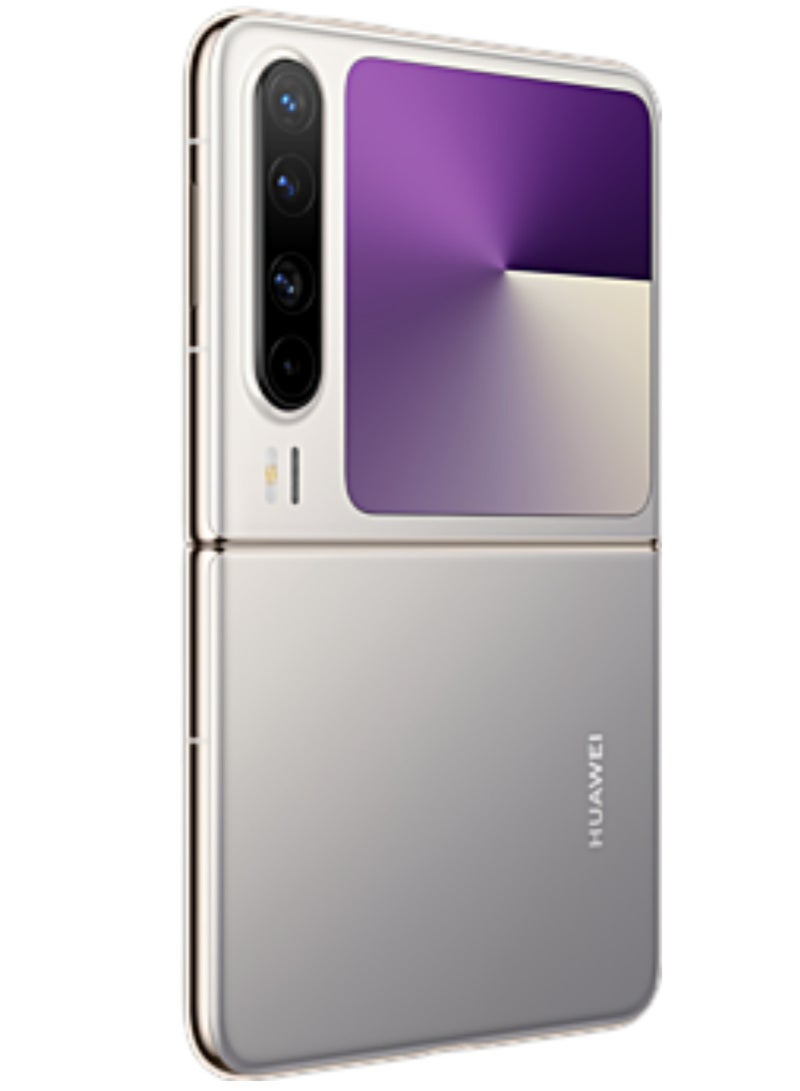 HUAWEI - Huawei Pura X Foldable Phone 512GB 12GB RAM Gray With 6.3-Inch 16:10 Wide Inner Screen HarmonyOS 5.0.1 and boasts a 6.3-inch internal OLED LTPO 2.0 display with a 1,320x2,120 pixels resolution, 120Hz refresh rate |50 MP, f/1.6, 23mm (wide), PDAF, OIS |4720 mAh Battery Chinese Version - Image 1