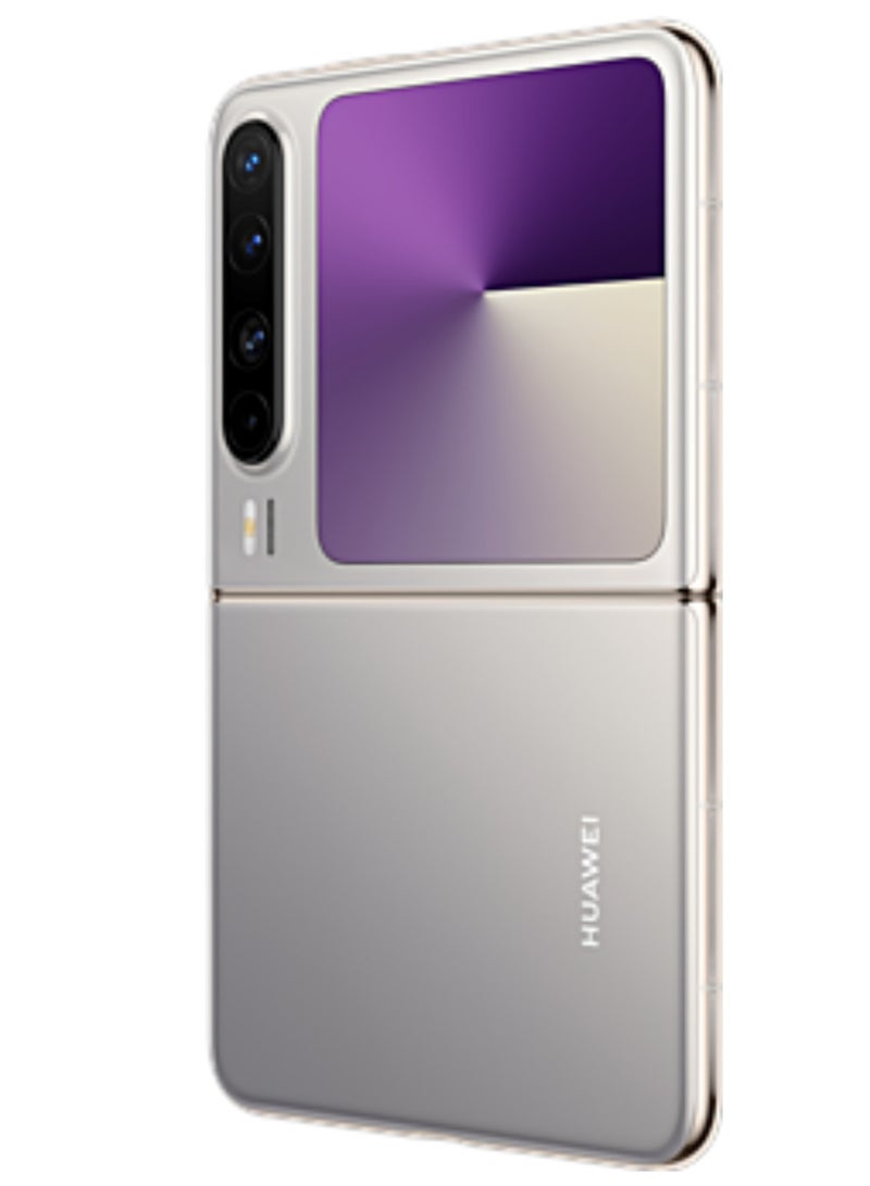 HUAWEI - Huawei Pura X Foldable Phone 512GB 12GB RAM Gray With 6.3-Inch 16:10 Wide Inner Screen HarmonyOS 5.0.1 and boasts a 6.3-inch internal OLED LTPO 2.0 display with a 1,320x2,120 pixels resolution, 120Hz refresh rate |50 MP, f/1.6, 23mm (wide), PDAF, OIS |4720 mAh Battery Chinese Version - Image 1