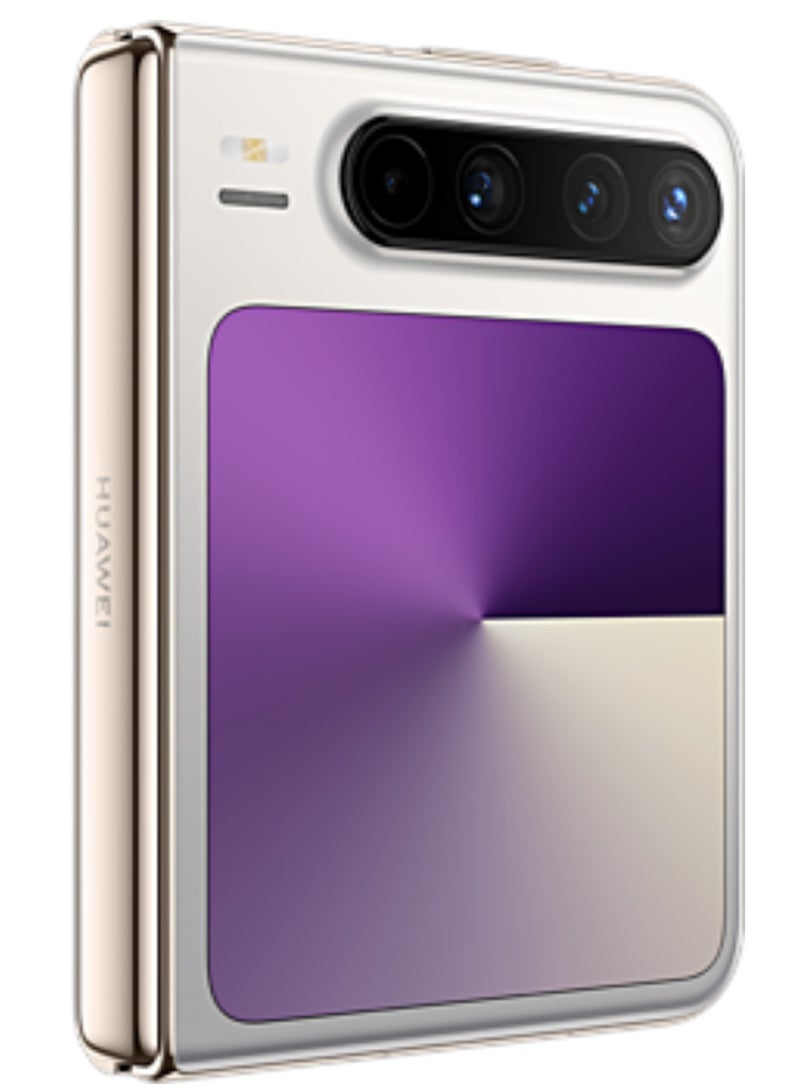 HUAWEI - Huawei Pura X Foldable Phone 512GB 12GB RAM Gray With 6.3-Inch 16:10 Wide Inner Screen HarmonyOS 5.0.1 and boasts a 6.3-inch internal OLED LTPO 2.0 display with a 1,320x2,120 pixels resolution, 120Hz refresh rate |50 MP, f/1.6, 23mm (wide), PDAF, OIS |4720 mAh Battery Chinese Version - Image 1