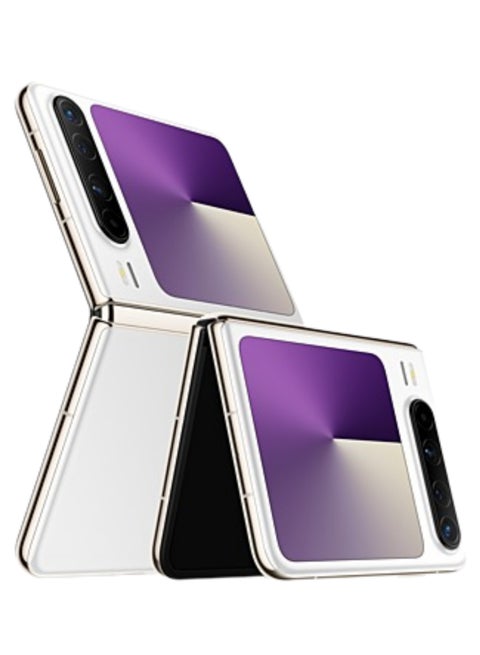 Huawei Pura X Foldable Phone 512GB 12GB RAM White With 6.3-Inch 16:10 Wide Inner Screen HarmonyOS 5.0.1 and boasts a 6.3-inch internal OLED LTPO 2.0 display with a 1,320x2,120 pixels resolution, 120Hz refresh rate |50 MP, f/1.6, 23mm (wide), PDAF, OIS |4720 mAh Battery Chinese Version