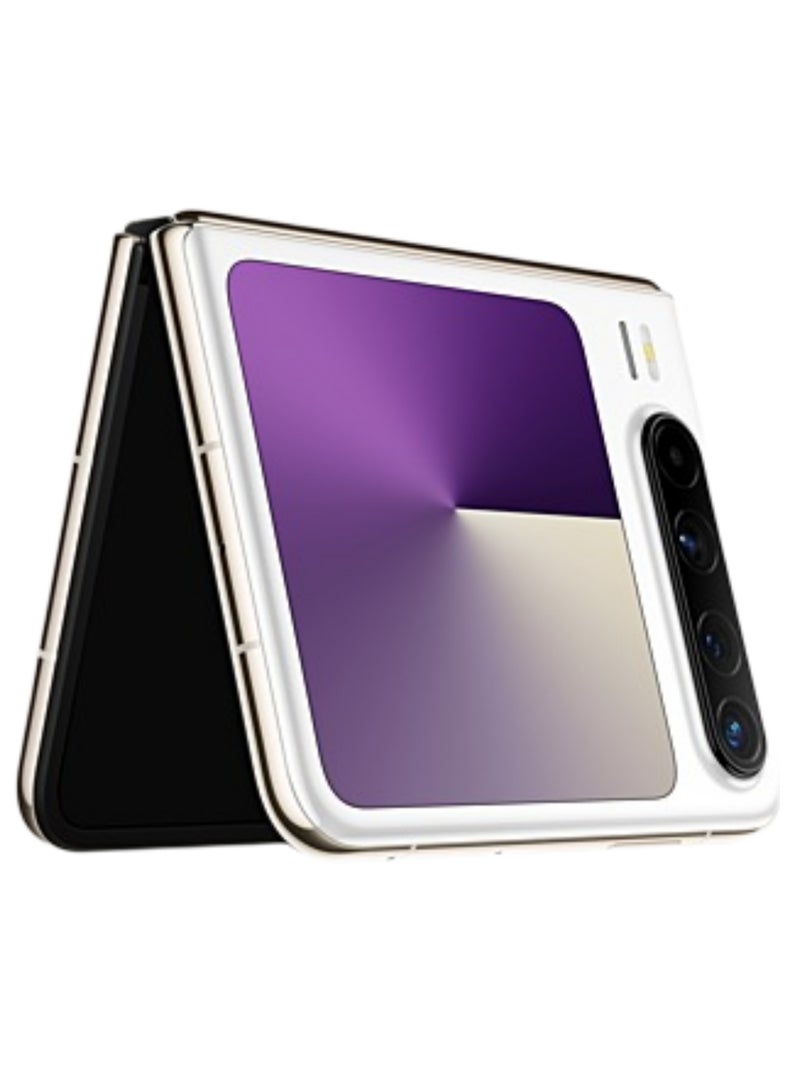 HUAWEI - Pura X Foldable Phone 256GB 12GB RAM White With 6.3-Inch 16:10 Wide Inner Screen HarmonyOS 5.0.1 and boasts a 6.3-inch internal OLED LTPO 2.0 display with a 1,320x2,120 pixels resolution, 120Hz refresh rate |50 MP, f/1.6, 23mm (wide), PDAF, OIS |4720 mAh Battery Chinese Version - Image 1
