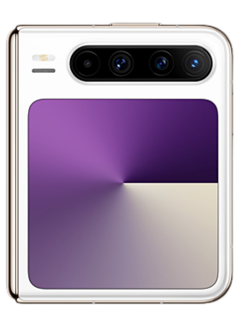 HUAWEI - Pura X Foldable Phone 256GB 12GB RAM White With 6.3-Inch 16:10 Wide Inner Screen HarmonyOS 5.0.1 and boasts a 6.3-inch internal OLED LTPO 2.0 display with a 1,320x2,120 pixels resolution, 120Hz refresh rate |50 MP, f/1.6, 23mm (wide), PDAF, OIS |4720 mAh Battery Chinese Version - Image 1