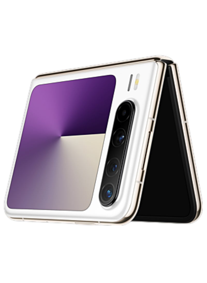 HUAWEI - Pura X Foldable Phone 256GB 12GB RAM White With 6.3-Inch 16:10 Wide Inner Screen HarmonyOS 5.0.1 and boasts a 6.3-inch internal OLED LTPO 2.0 display with a 1,320x2,120 pixels resolution, 120Hz refresh rate |50 MP, f/1.6, 23mm (wide), PDAF, OIS |4720 mAh Battery Chinese Version - Image 1