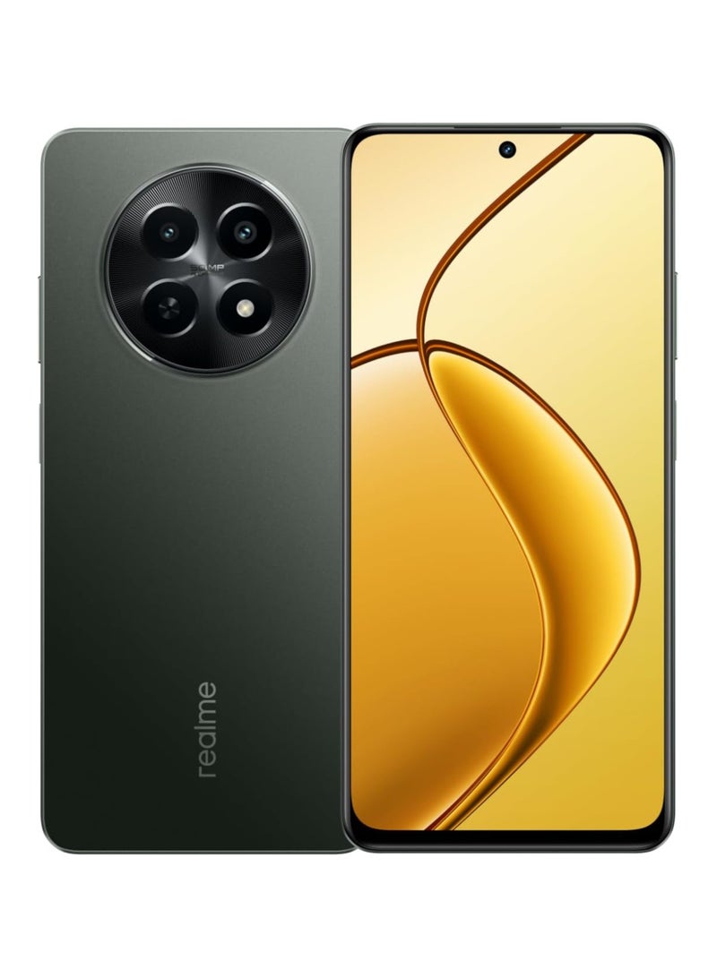 ريل مي 12x هاتف ذكي أسود متوهج ثنائي الشريحة 8GB RAM 256GB 5G - النسخة الدولية - Image 1