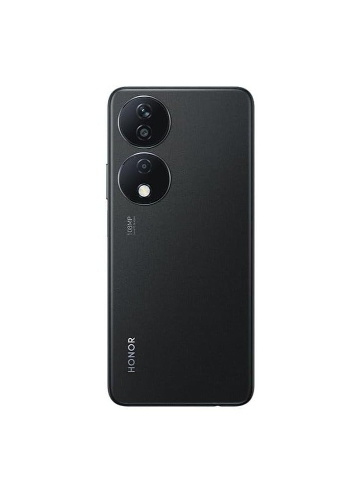 Honor - X7b 4G Dual SIM ,12GB (6+6) RAM Turbo , 256GB ROM Midnight Black - International Version - Image 1