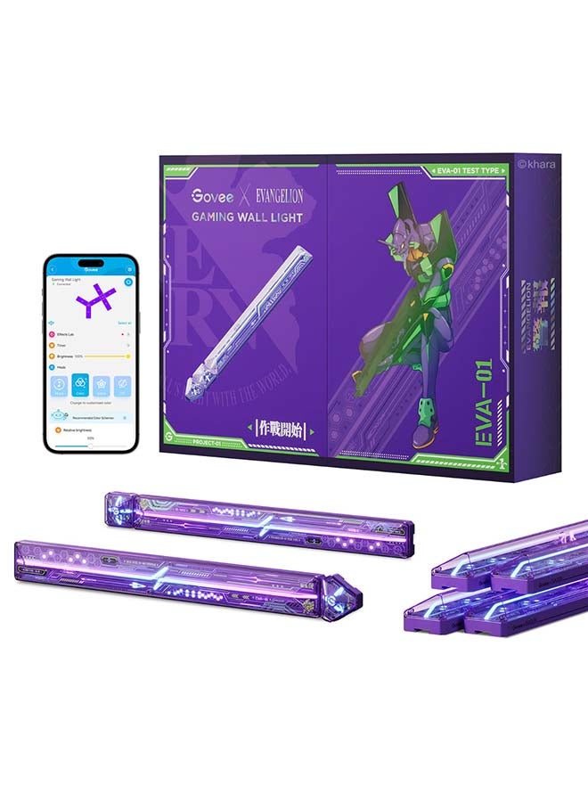 Govee x Evangelion Gaming Wall Light 6+2 - Image 1